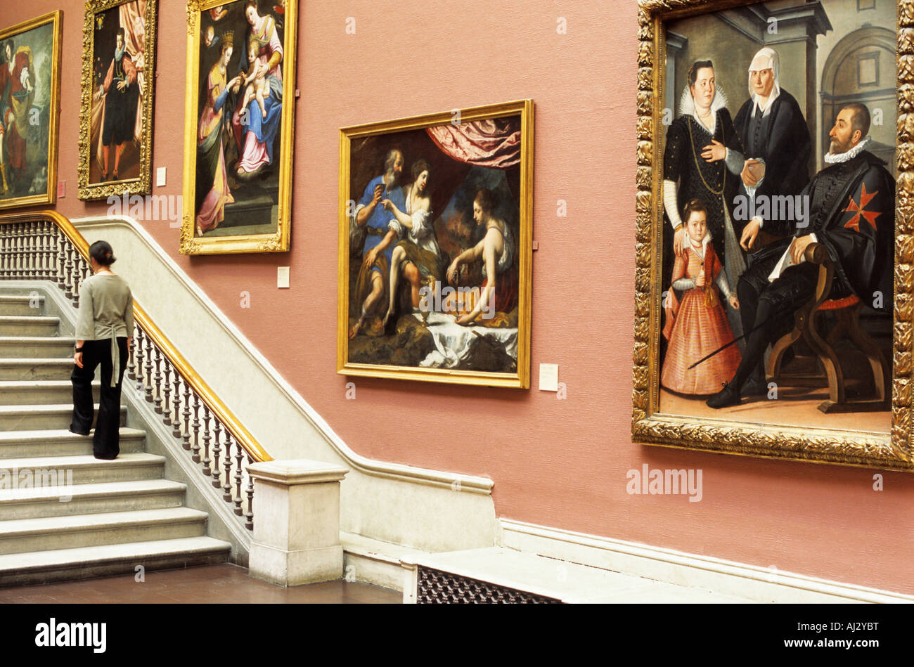 Republic of Ireland, Dublin, National Gallery Stock Photo Alamy