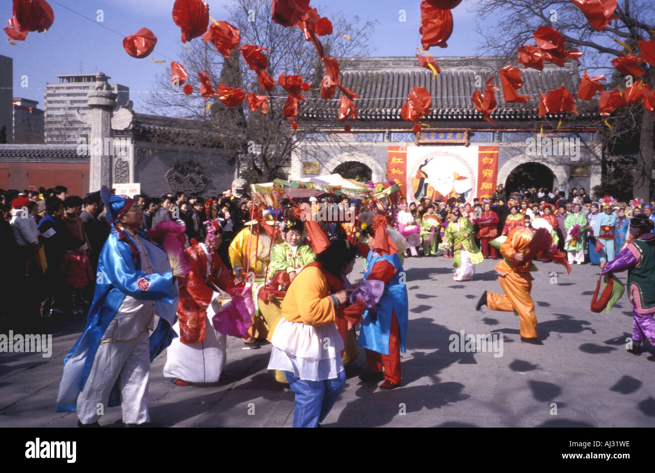 Chinese New Year celebrations in Beijing, China Stock Photo Alamy