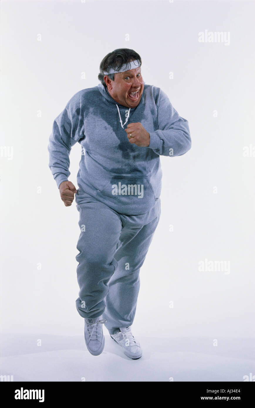 Man sweating humor hi-res stock photography and images - Alamy