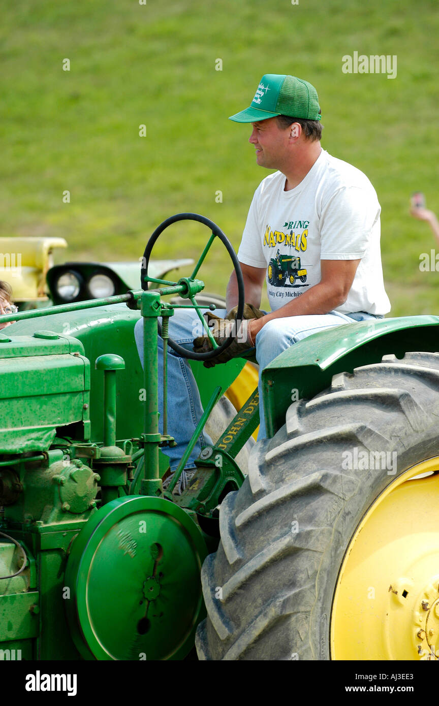 Farmer on a tractor hi-res stock photography and images - Alamy