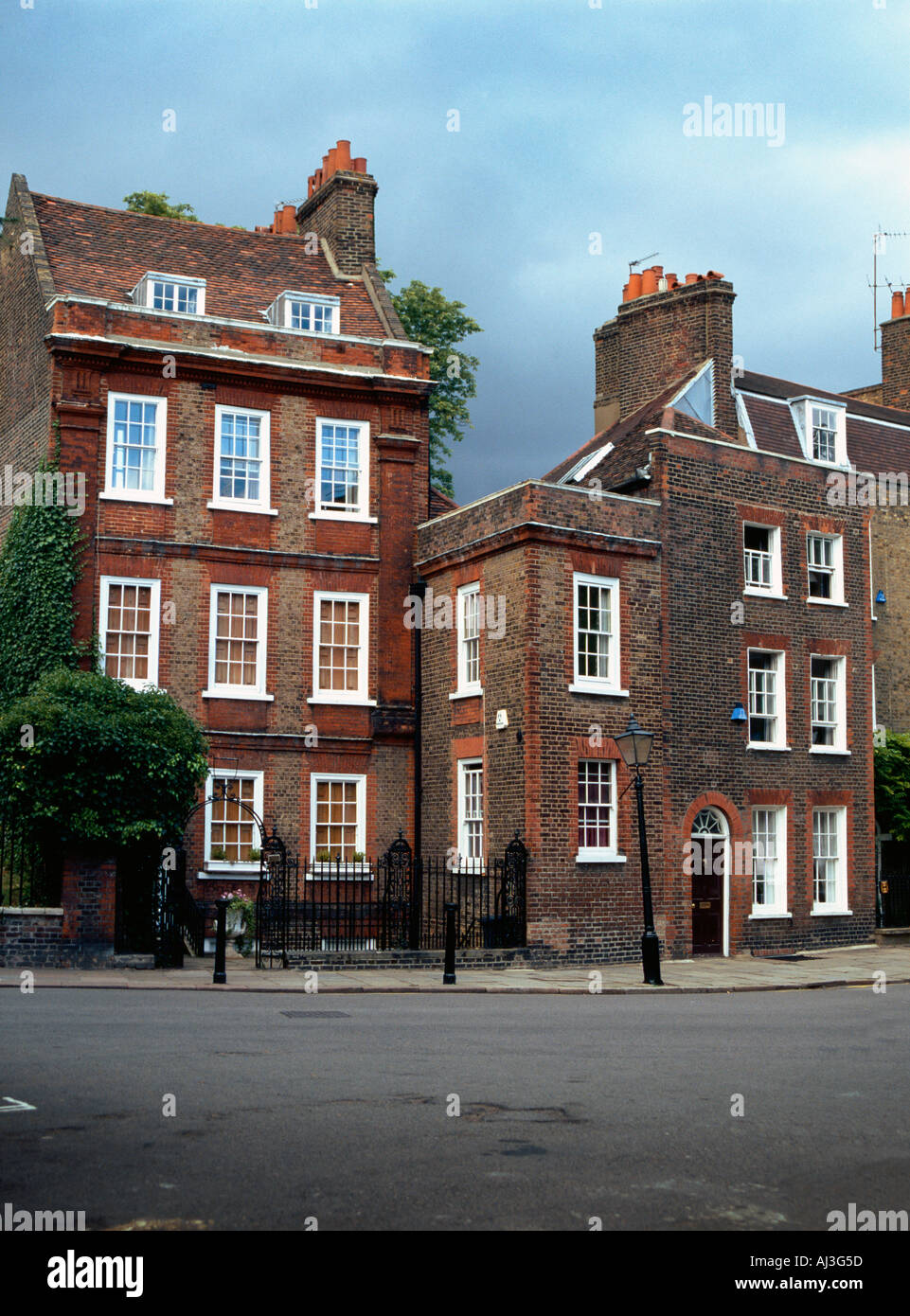 Typical houses in Hampstead London UK Stock Photo Alamy