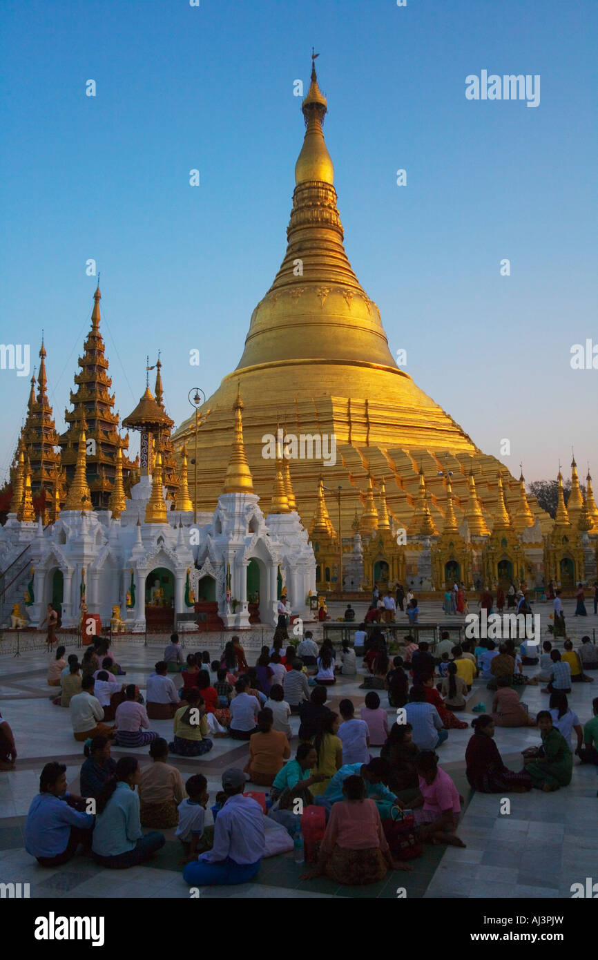 Shwedagon Pagoda Festival High Resolution Stock Photography and Images