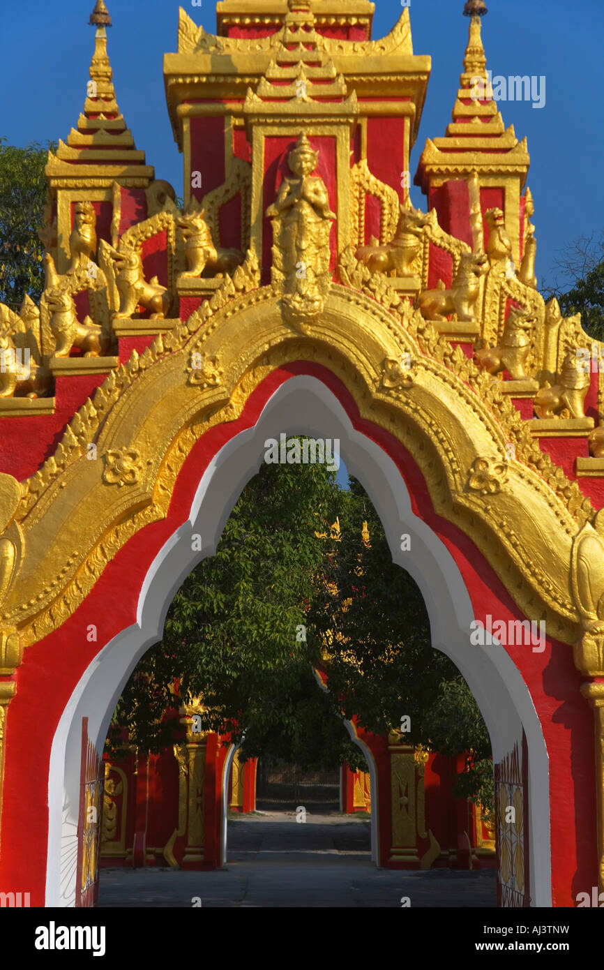 Sandamani Temple, Mandalay, Myanmar Stock Photo