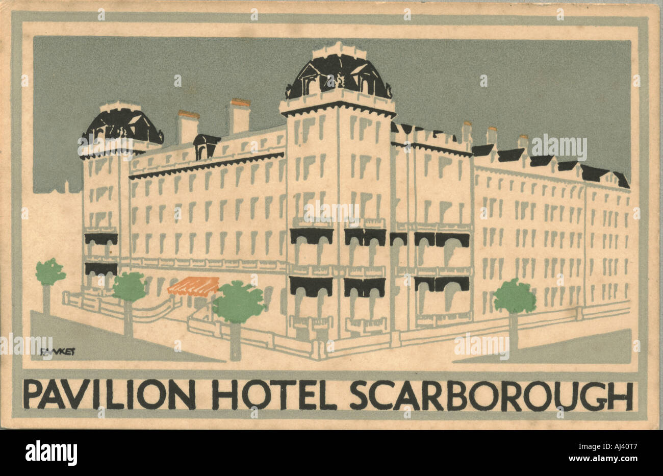 The pavilion hotel scarborough hires stock photography and images Alamy