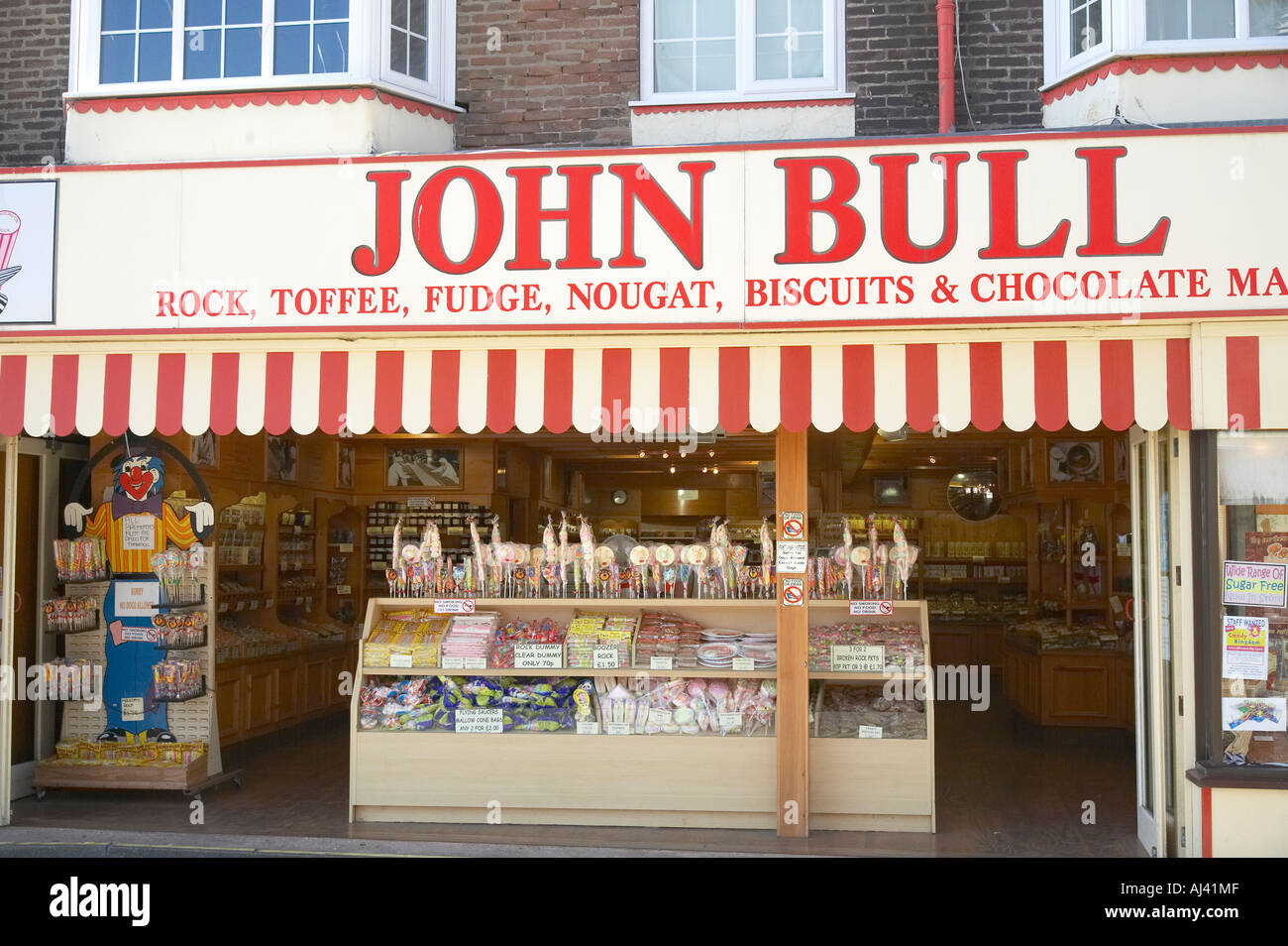 john-bull-rock-shop-bridlington-east-riding-of-yorkshire-england-stock