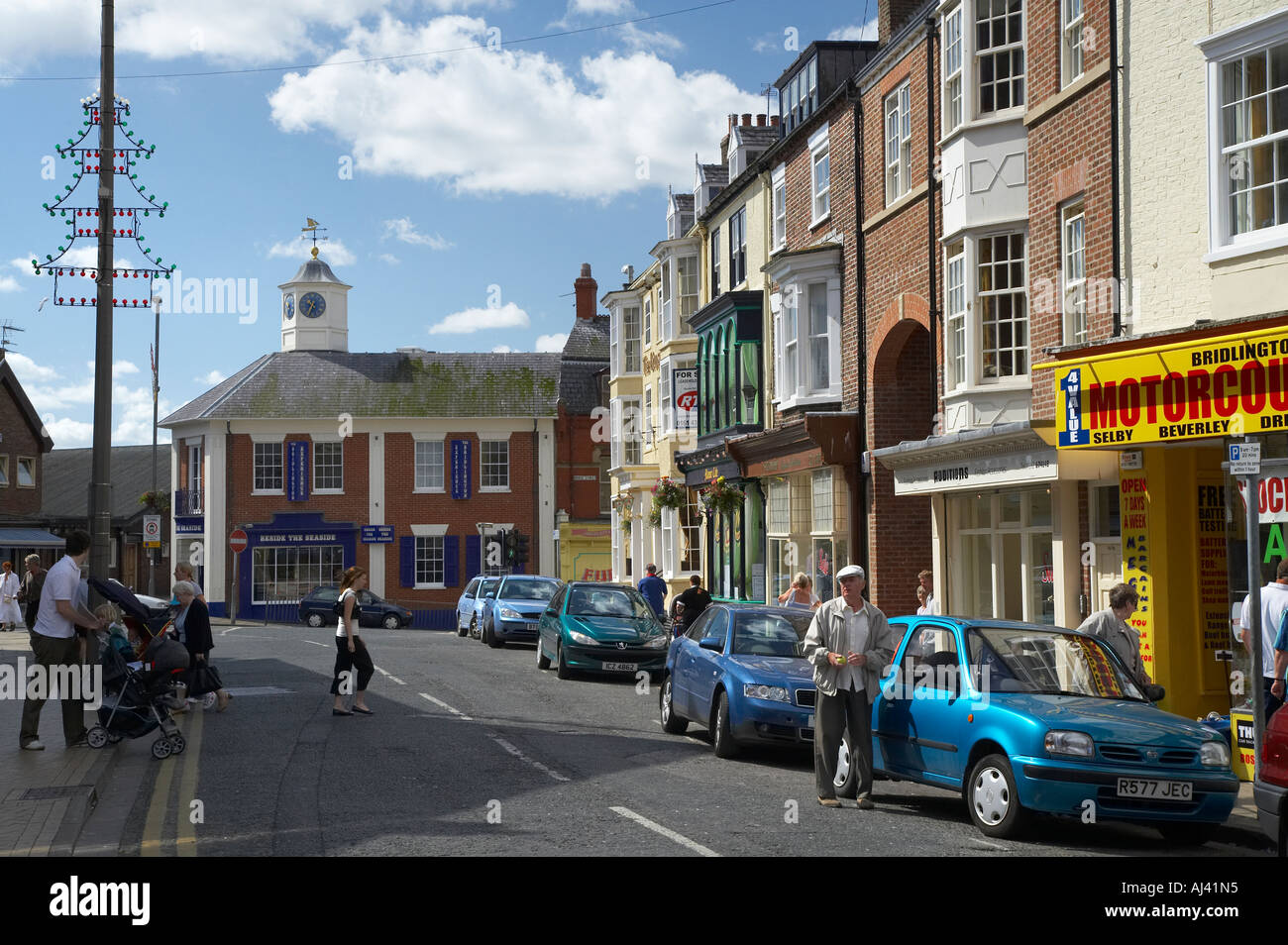 Manor Street And King Street Bridlington East Riding Of Yorkshire 