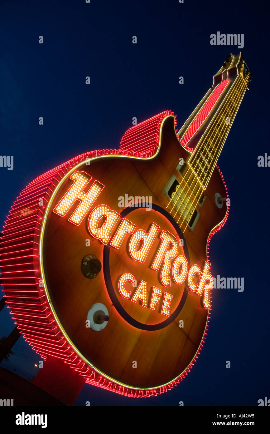 Hard rock hotel vegas neon hi-res stock photography and images - Alamy