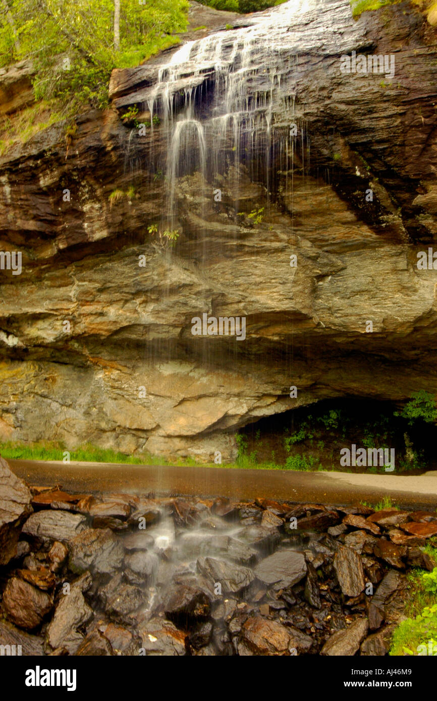 Bridal Veil Falls, North Carolina Stock Photo Alamy