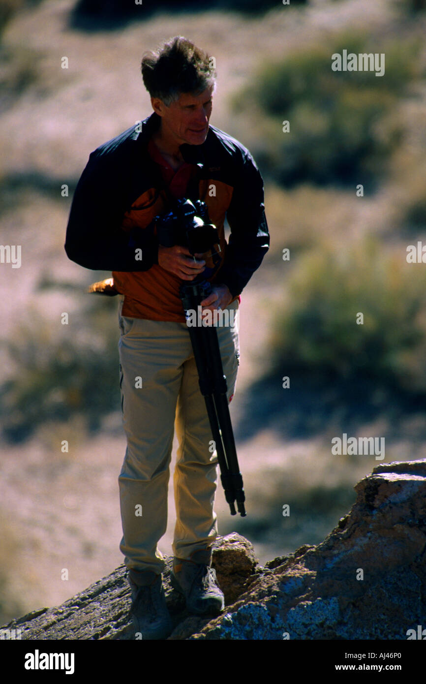 Galen Rowell, Owens River Valley near Bishop, California, May 2002 Stock Photo