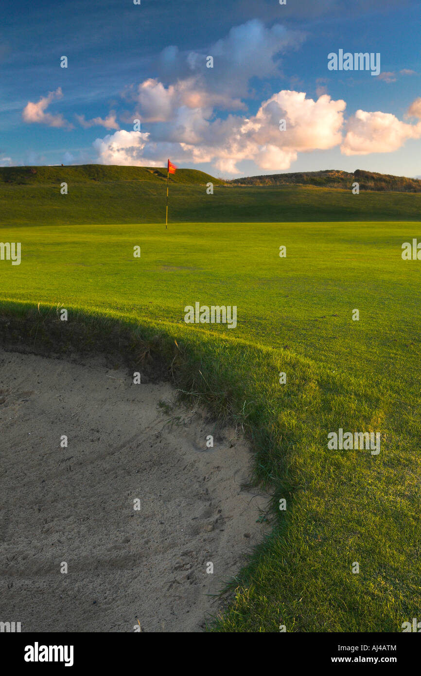 Dunstanburgh Golf Course, Northumberland Stock Photo Alamy