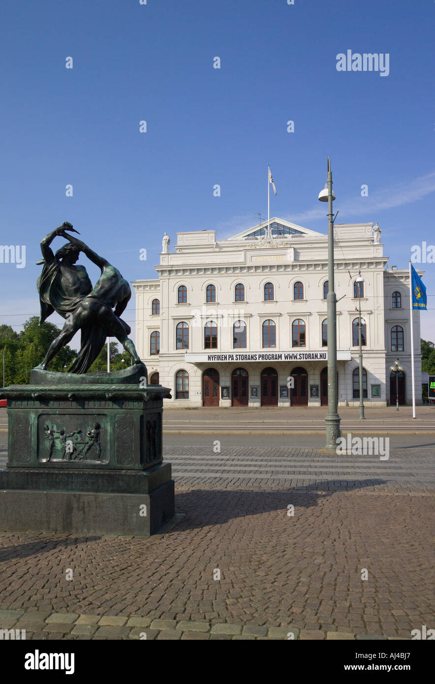 Stora Theatre on the Avenyn Gothenburg Sweden Stock Photo Alamy