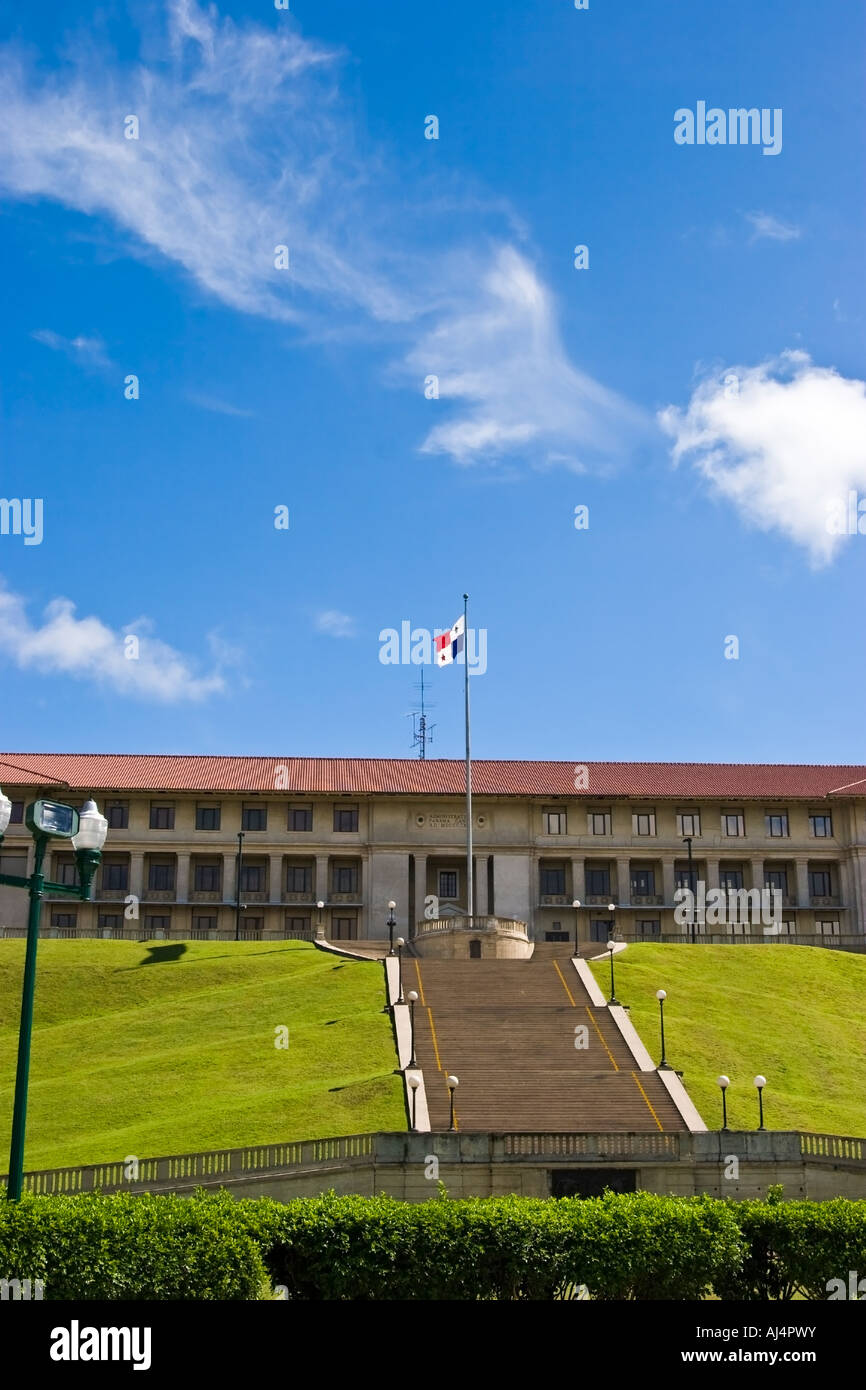 Panama Canal Authority Administration building Stock Photo