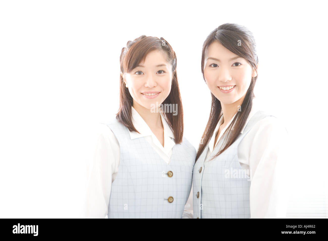 Japanese office women uniform hi-res stock photography and images - Alamy