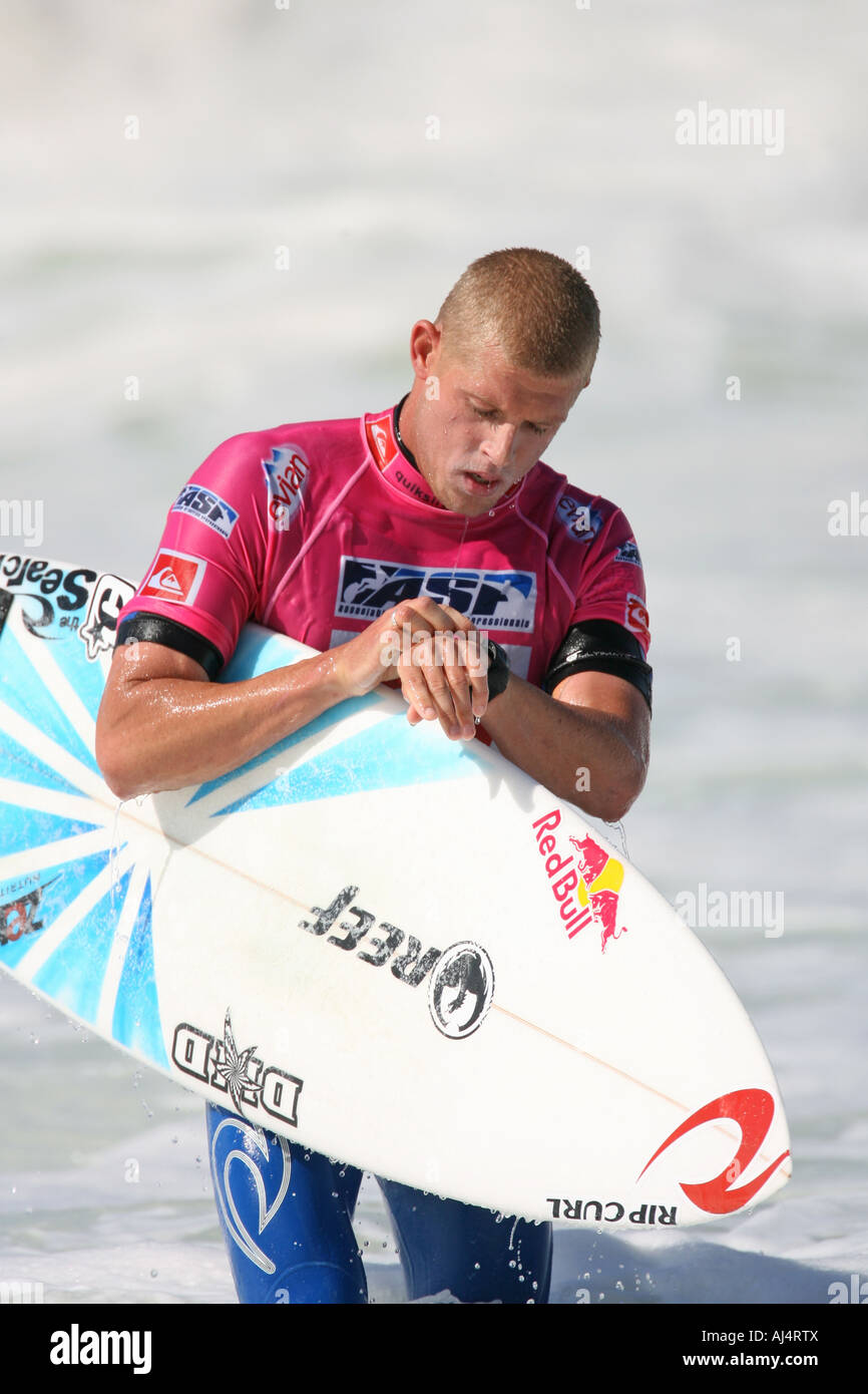 Portrait of Pro Surfer Mick Fanning Stock Photo