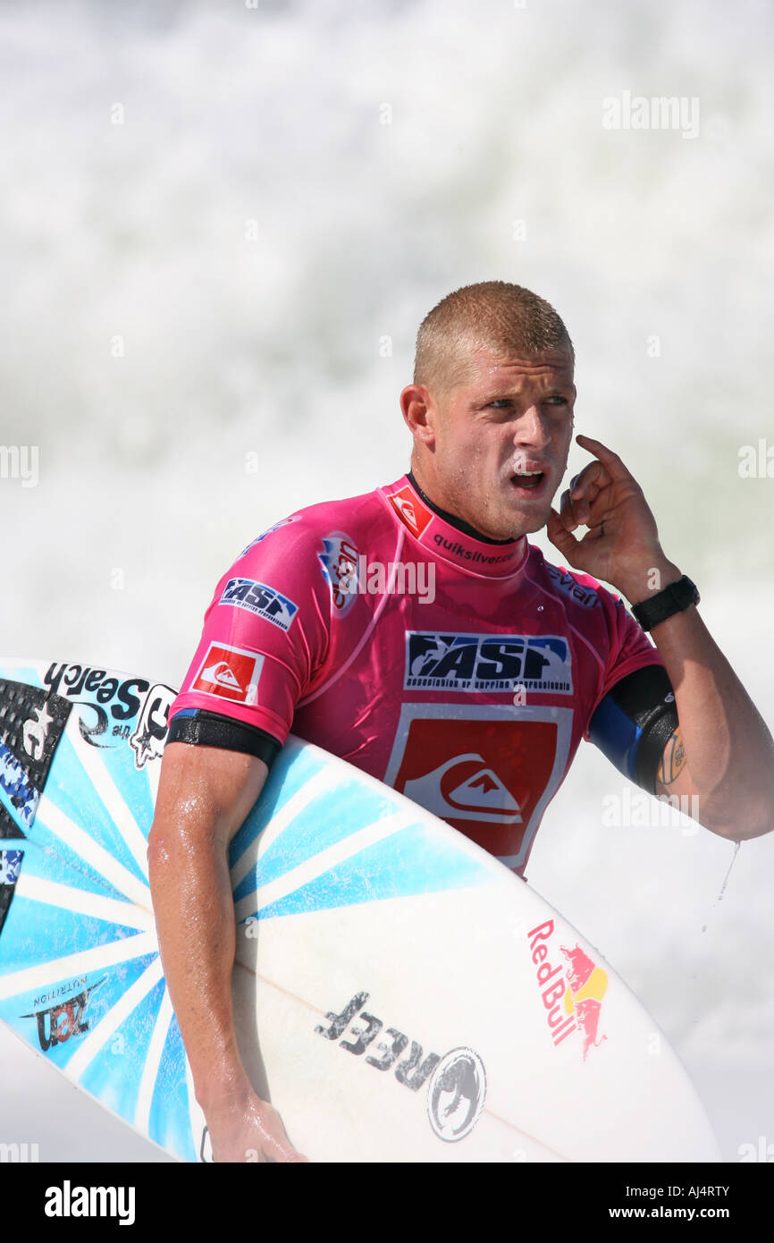 Portrait of Pro Surfer Mick Fanning Stock Photo - Alamy
