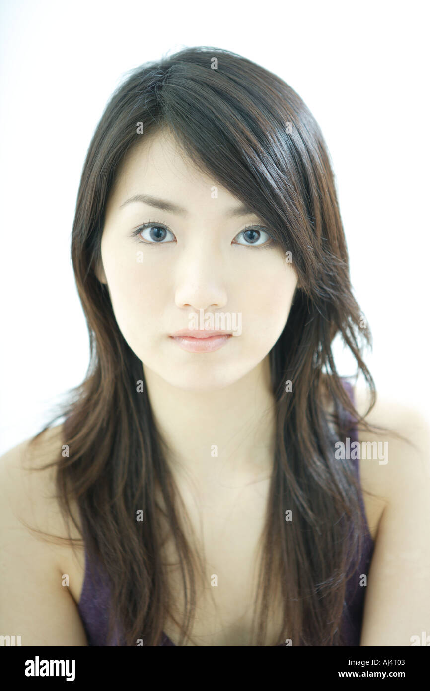 Long hair woman Cut Out Stock Images & Pictures - Alamy