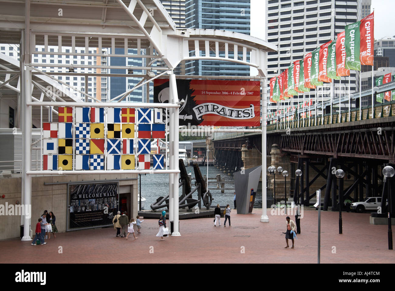 National Maritime Museum Pirates exhibition in Sydney New South Wales NSW Australia Stock Photo