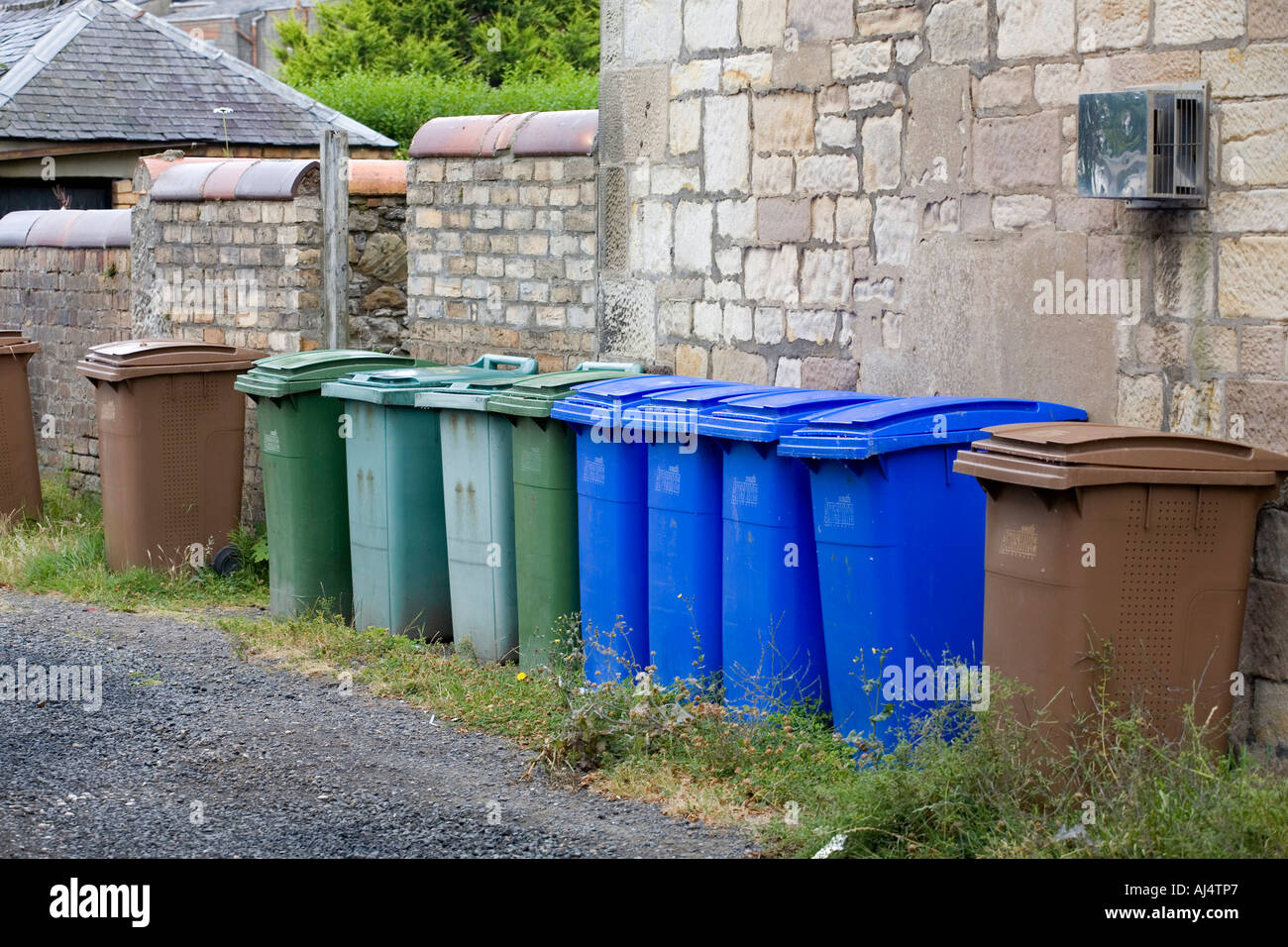 Wheelie Bins High Resolution Stock Photography and Images - Alamy