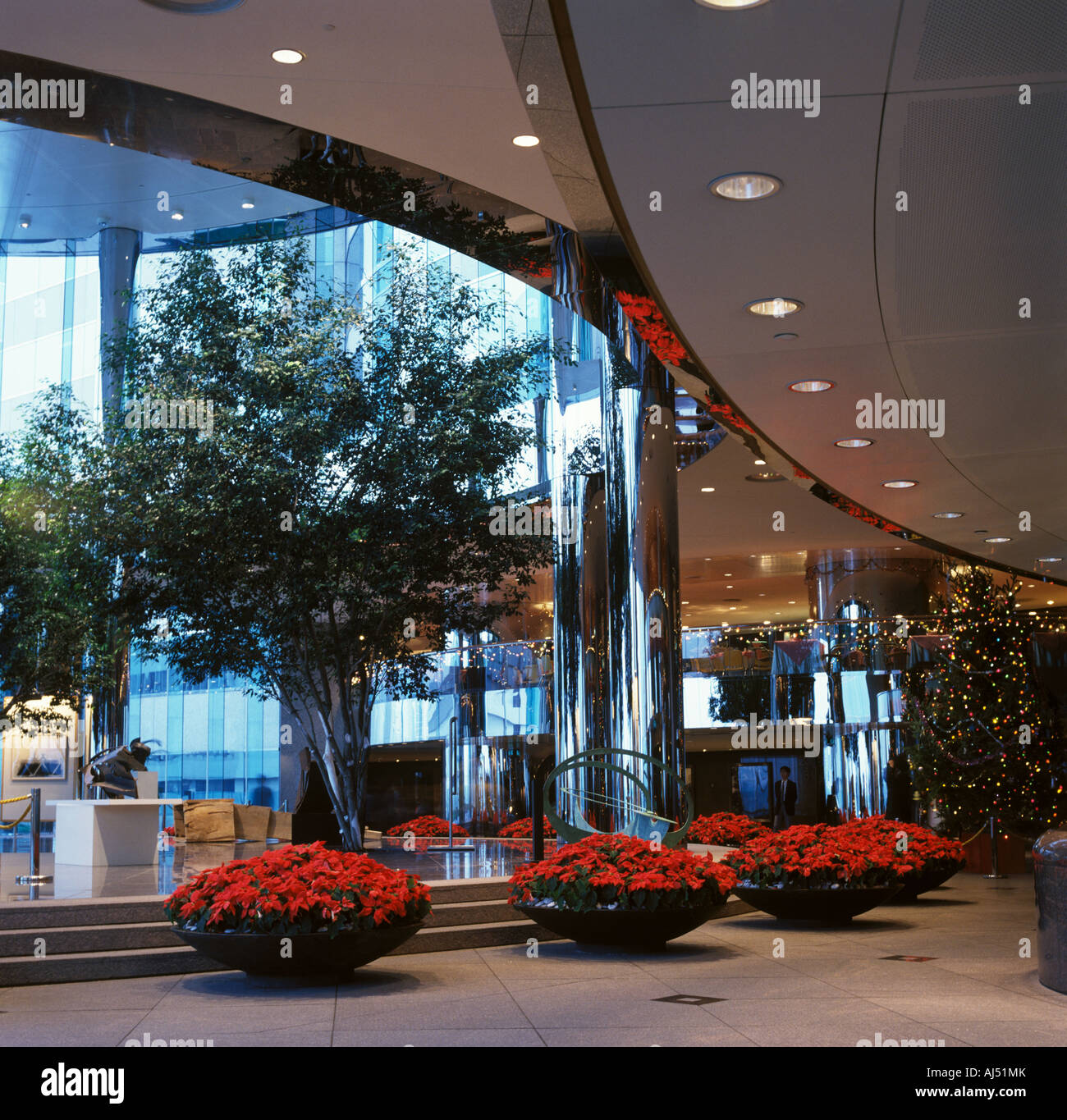 A hotel lobby interior Stock Photo - Alamy