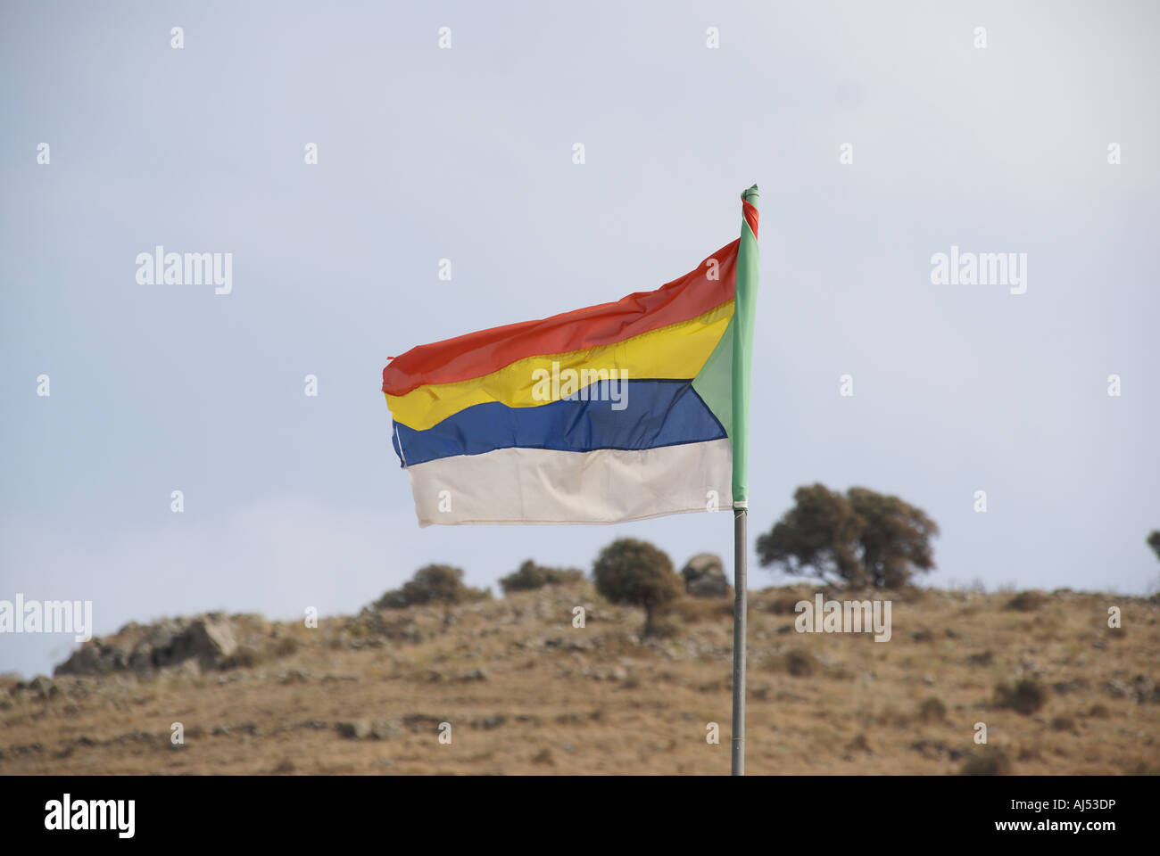 DSC01754 ,flag,druze Stock Photo