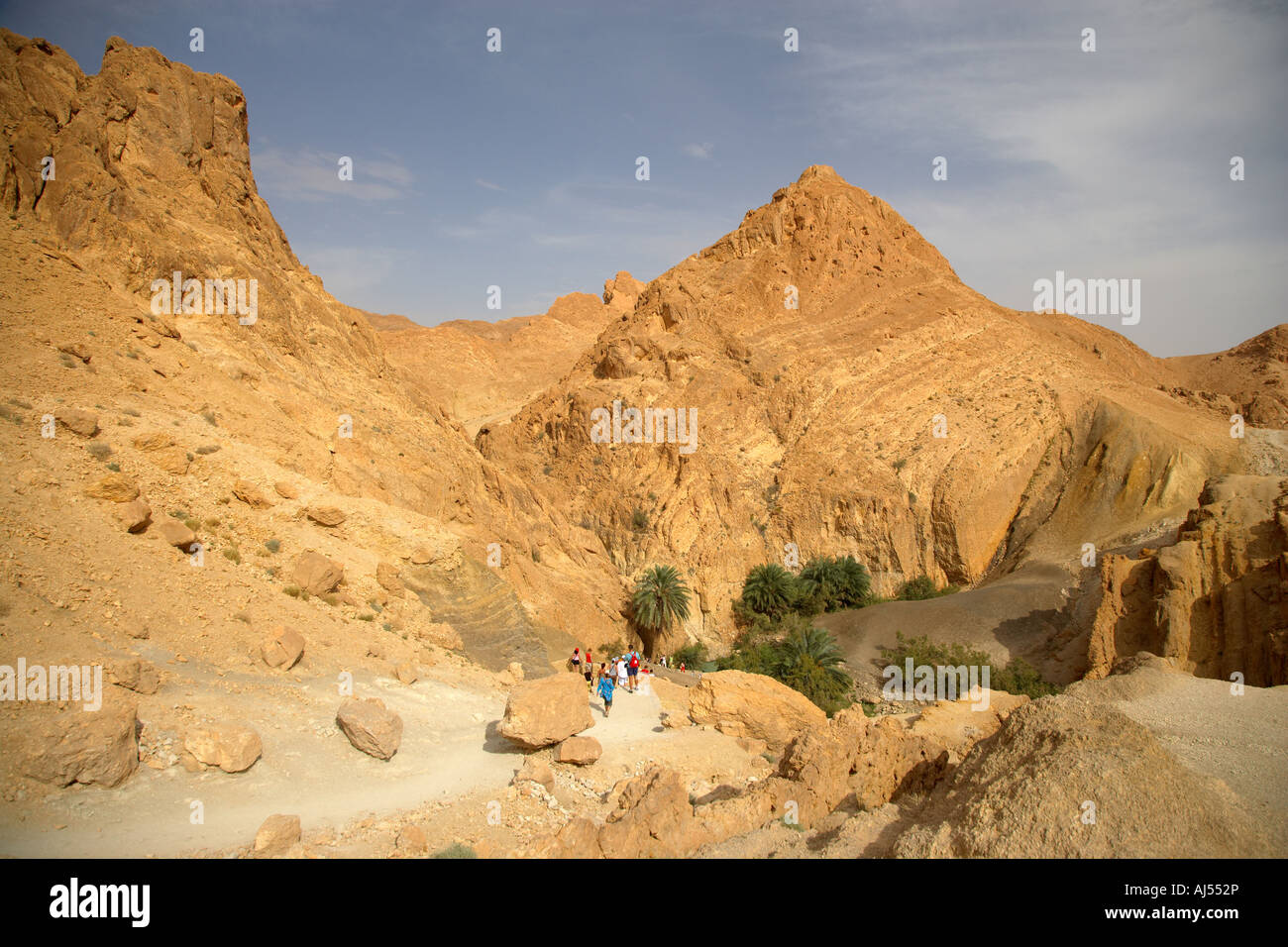 Mountain Oasis of Chebika Tunisia Stock Photo - Alamy