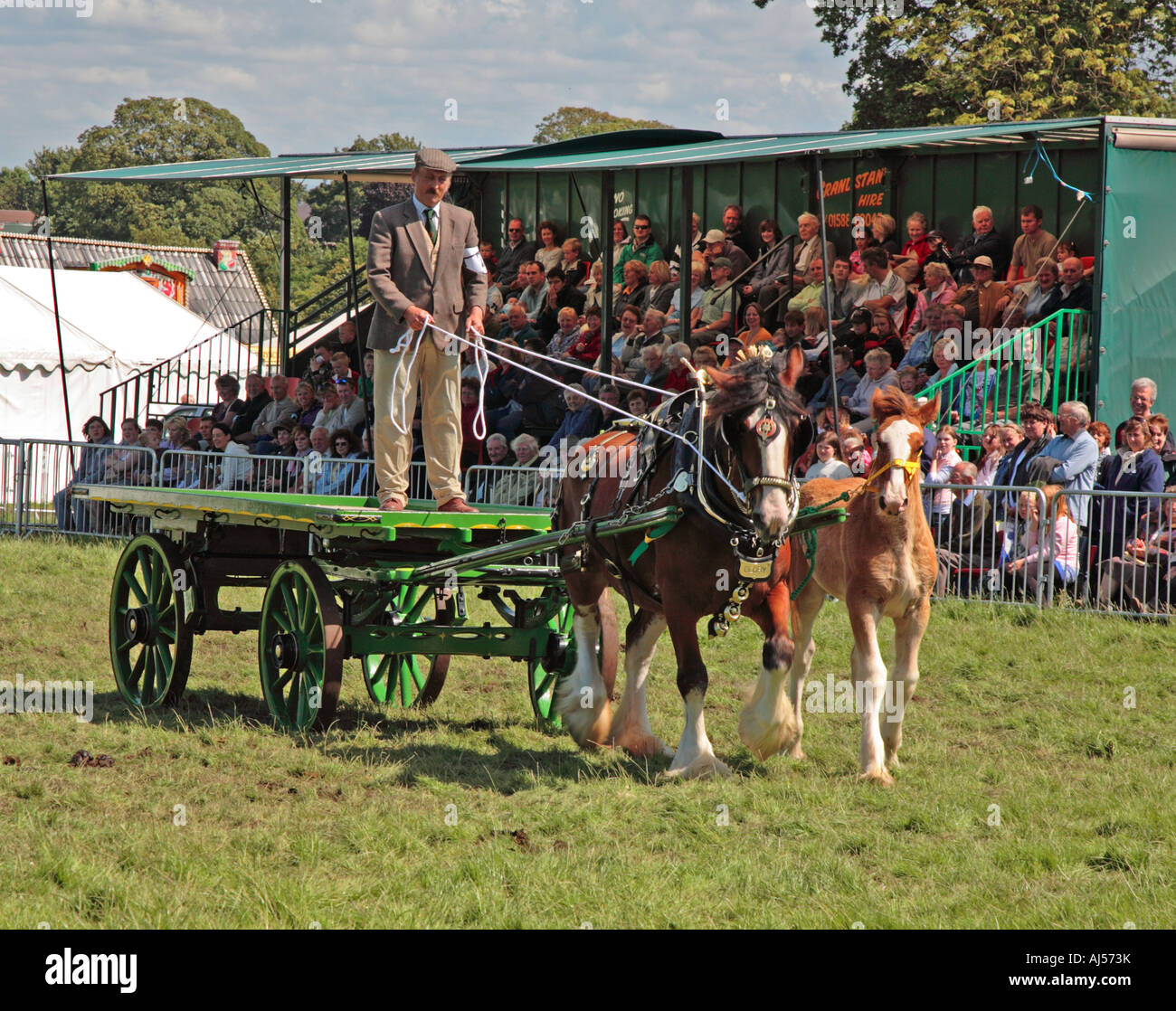 Great Eccleston Agricultural show, Lancashire, 2007 Stock Photo