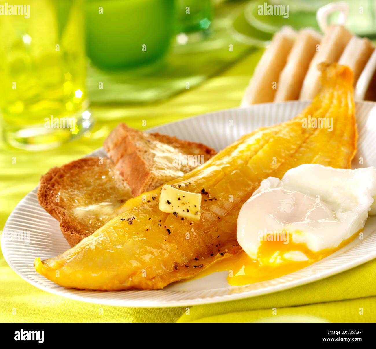 Smoked haddock breakfast hires stock photography and images Alamy
