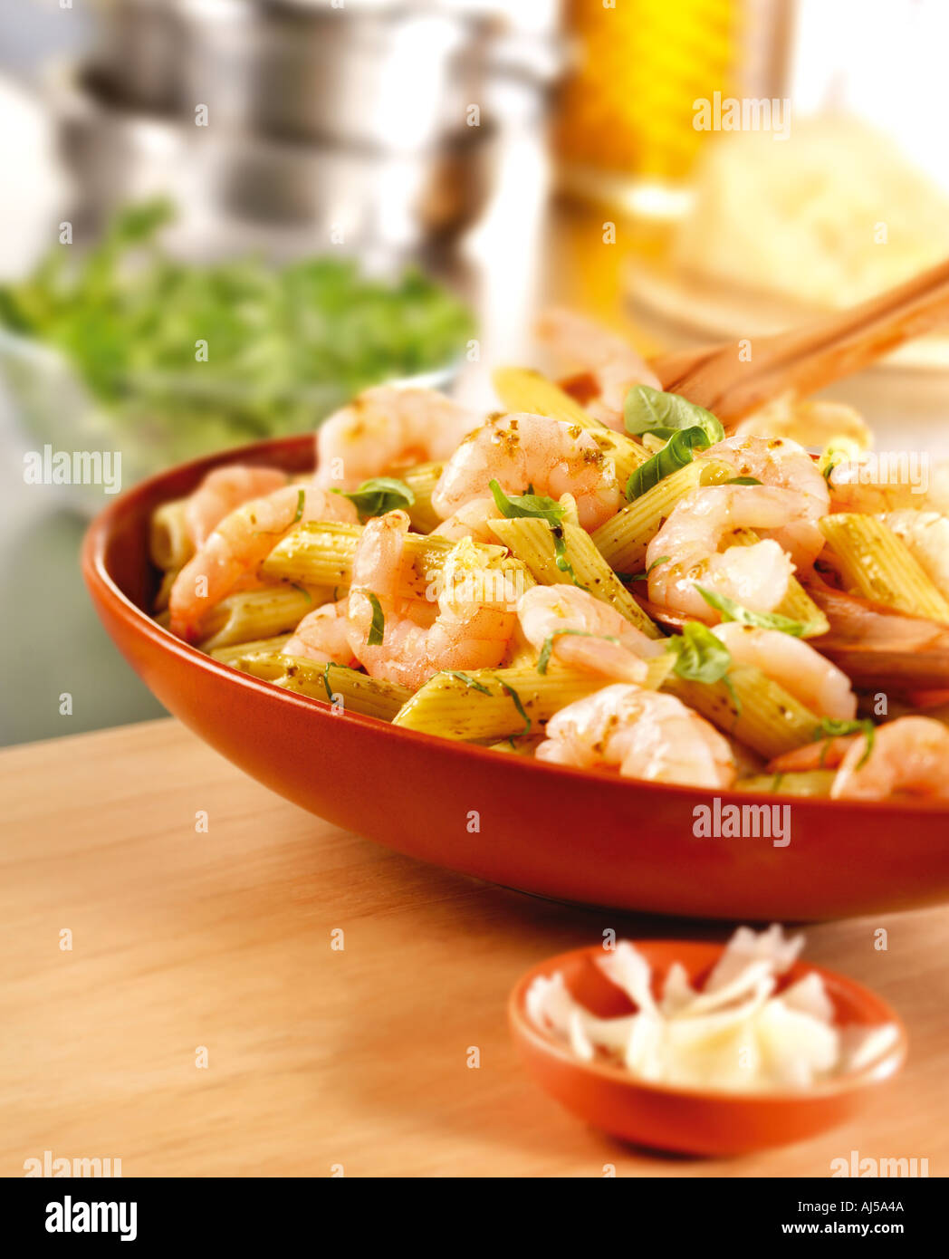 KING PRAWN SHRIMP SALAD Stock Photo Alamy