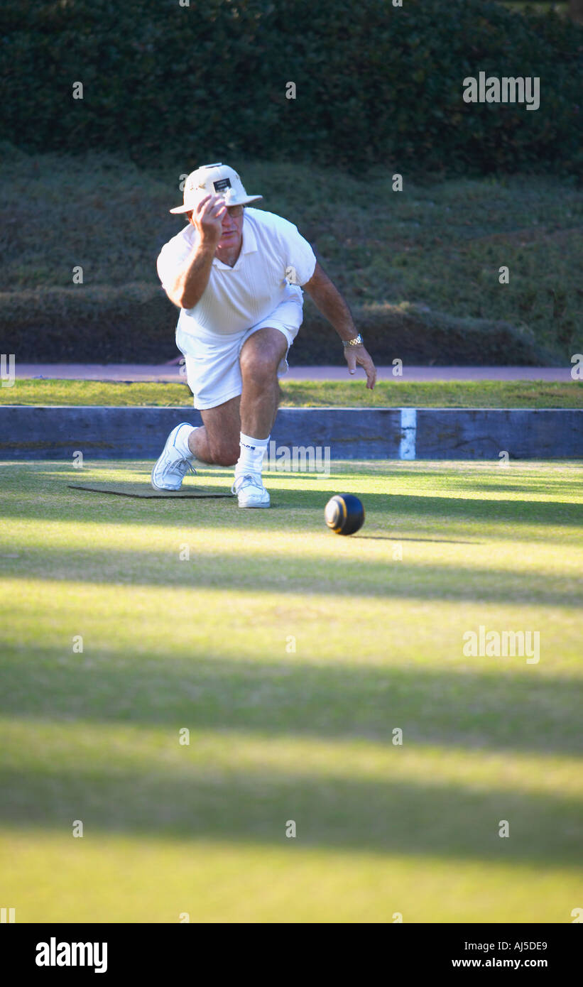 Lawn Bowling in San Diego Stock Photo Alamy