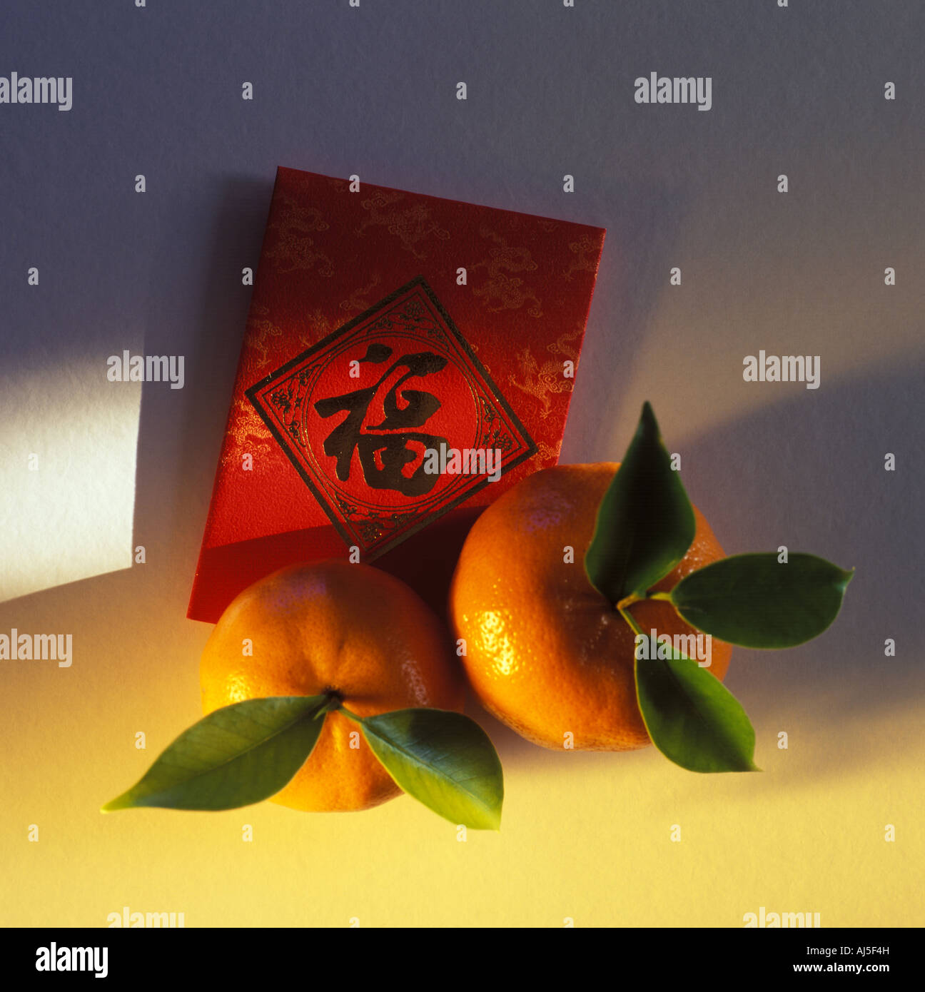 chinese new year mandarin orange bag