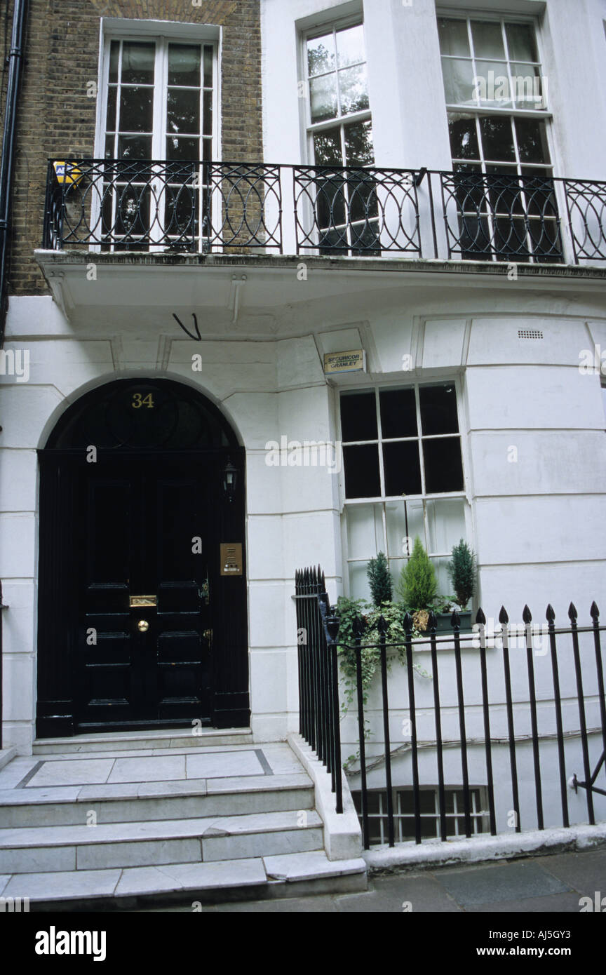 Beatles Associated 34 Montagu Square London Stock Photo Alamy