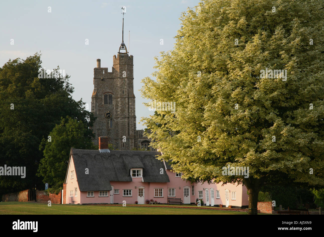 Cavendish village, Suffolk Stock Photo Alamy