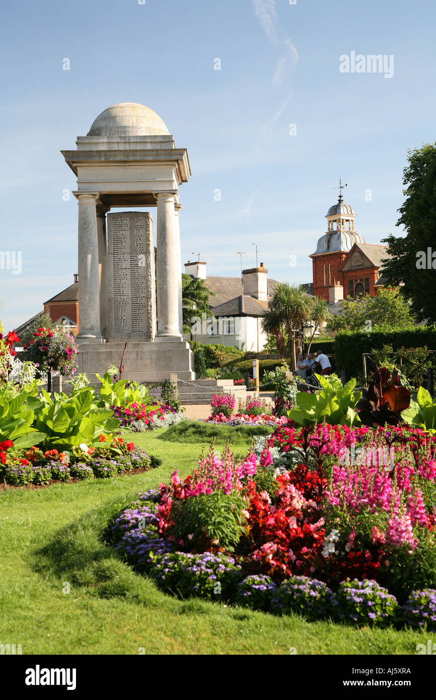 Vivary park, gardens, Taunton, Somerset. Stock Photo