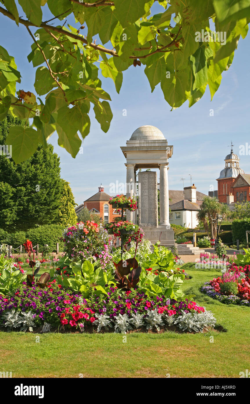 Taunton gardens, Somerset Stock Photo Alamy