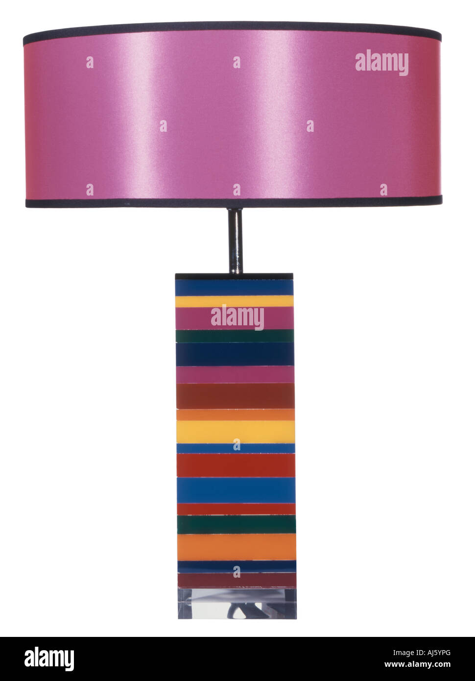 Acrylic table lamp Stock Photo