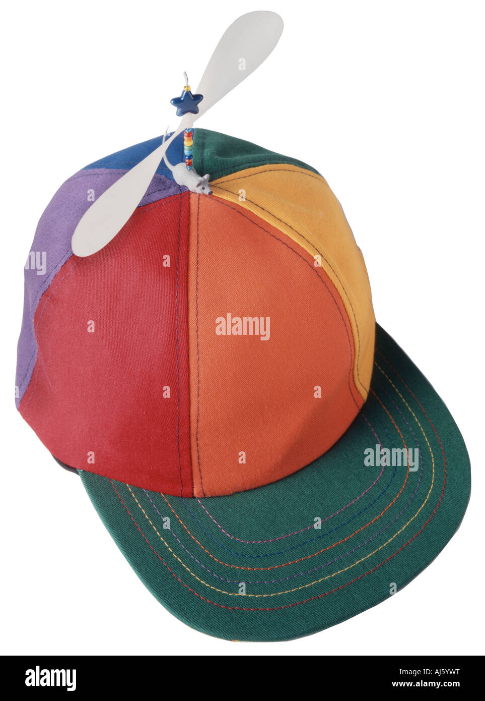 hat with propeller on top