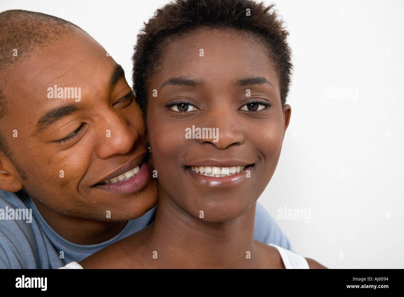 Top shot man hugging woman hi-res stock photography and images - Alamy