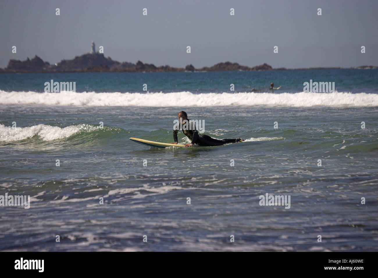 Rubber la corbiere lighthouse beaches hires stock photography and