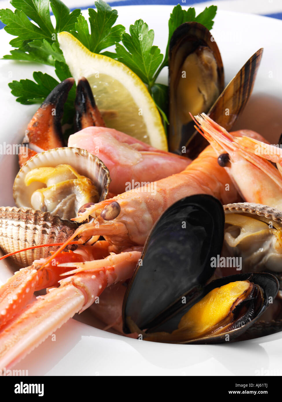Fruits de mer seafoods Stock Photo - Alamy