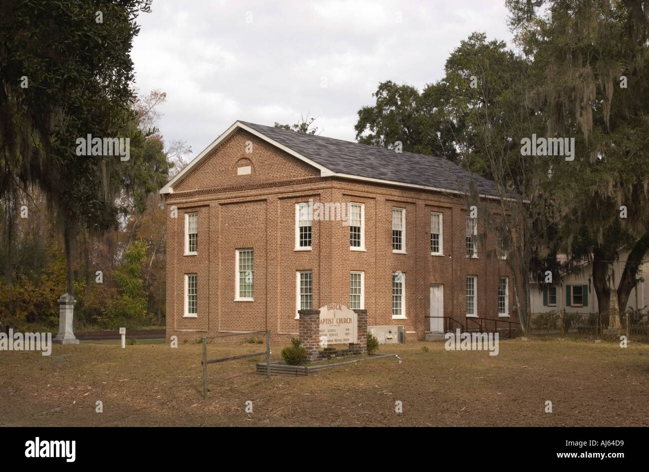 First church on st helena island hi-res stock photography and images ...
