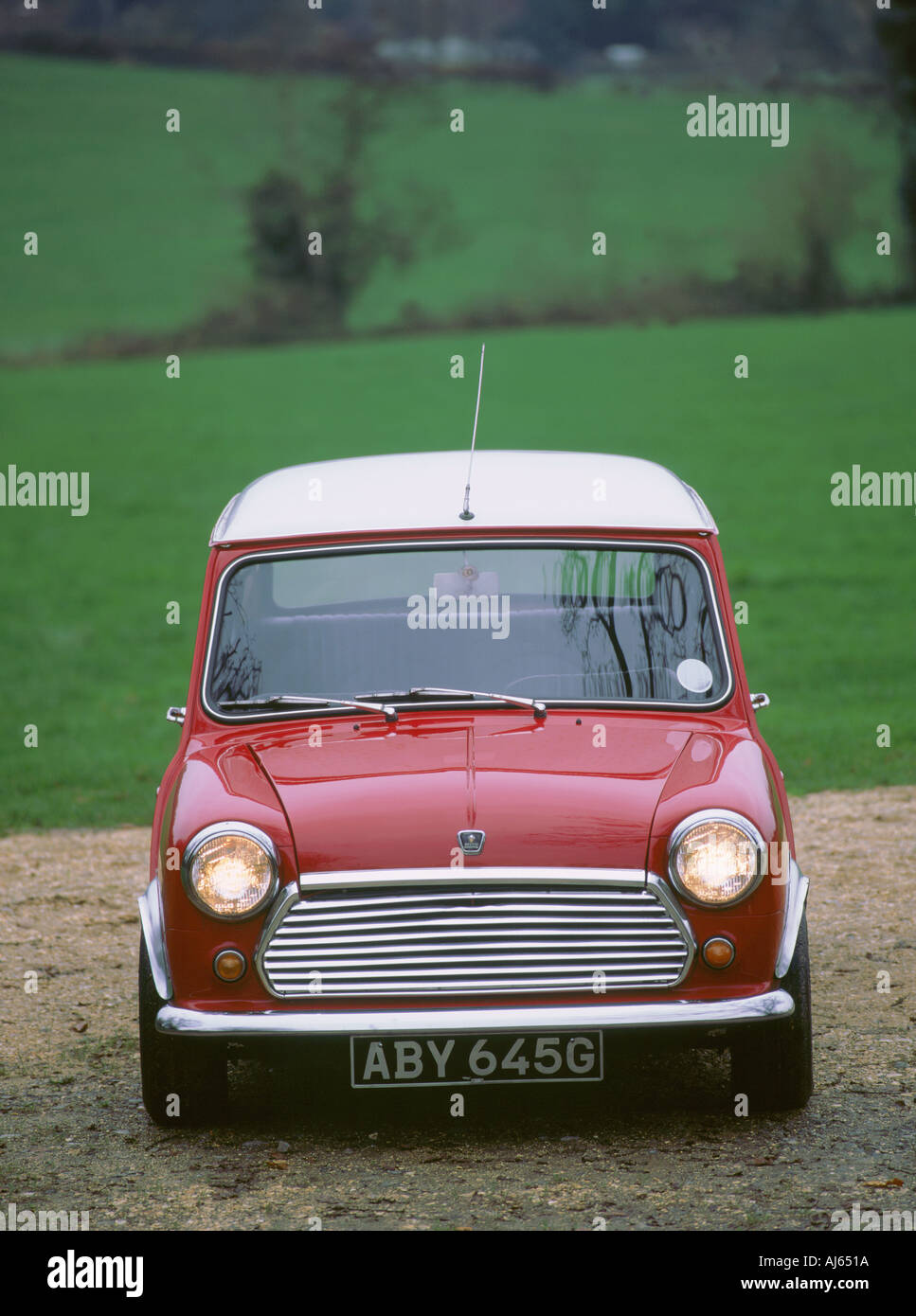 Red Austin Mini Cooper Stock Photos Red Austin Mini Cooper Stock