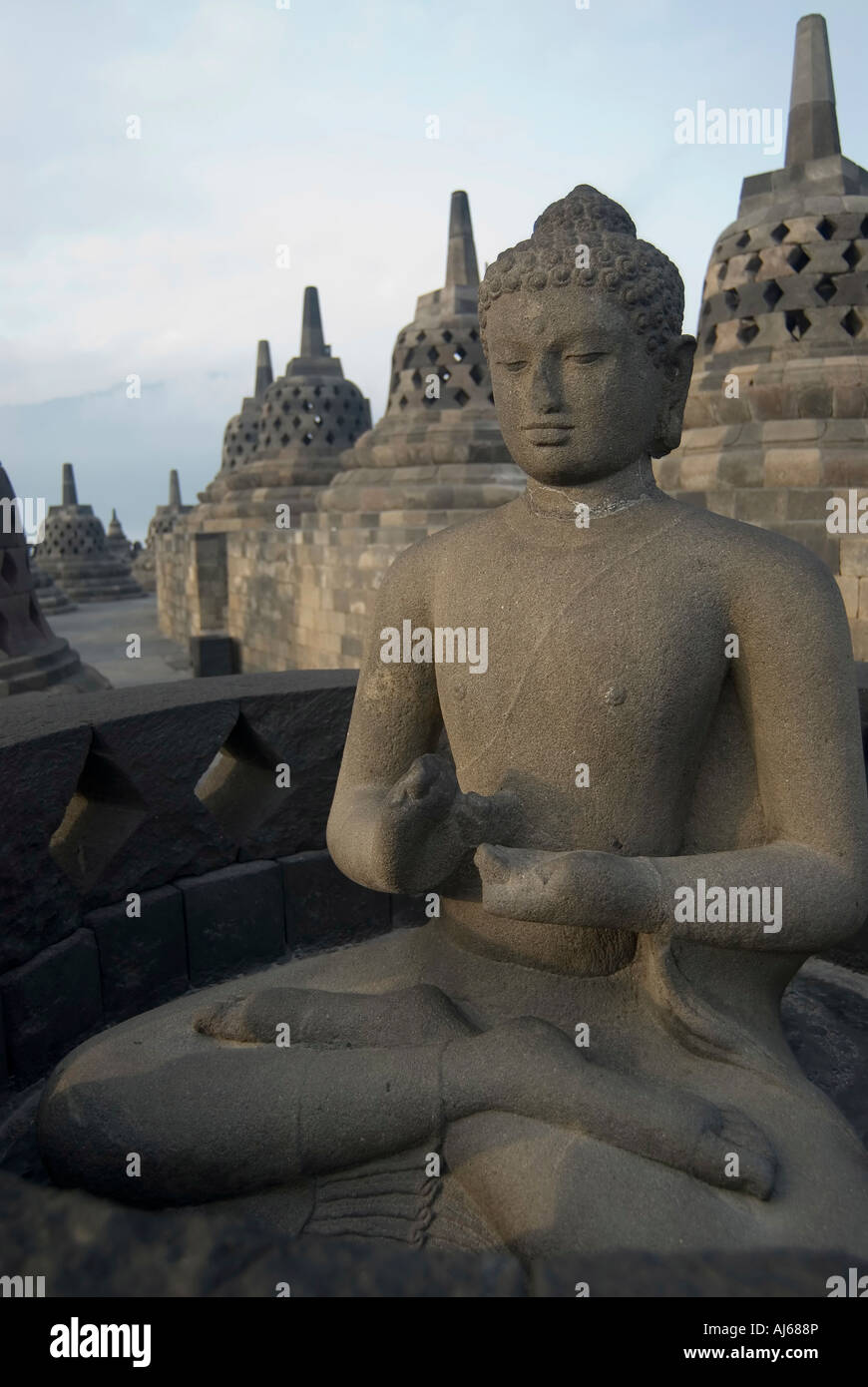 The Borobudur Temple Java Indonesia Stock Photo - Alamy