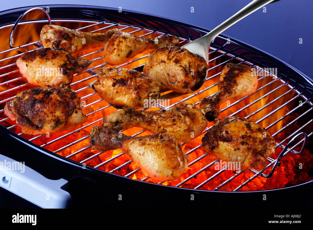 BBQ CHICKEN Stock Photo