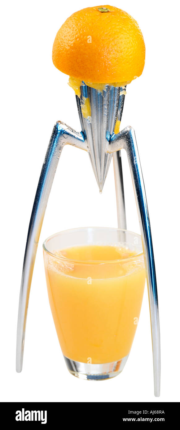ORANGE SQUEEZER CUT OUT Stock Photo Alamy