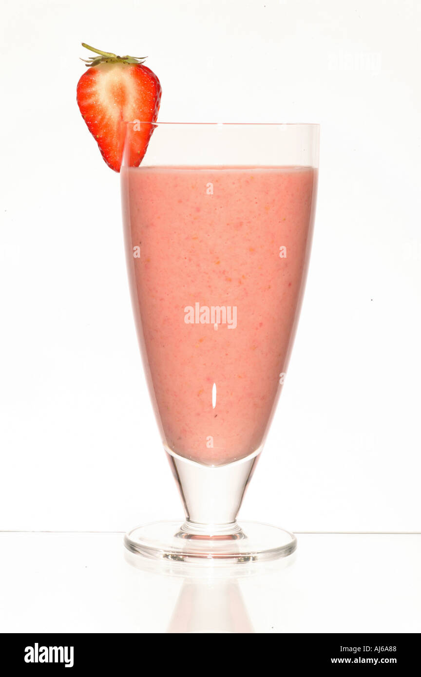 Strawberry Smoothie Stock Photo