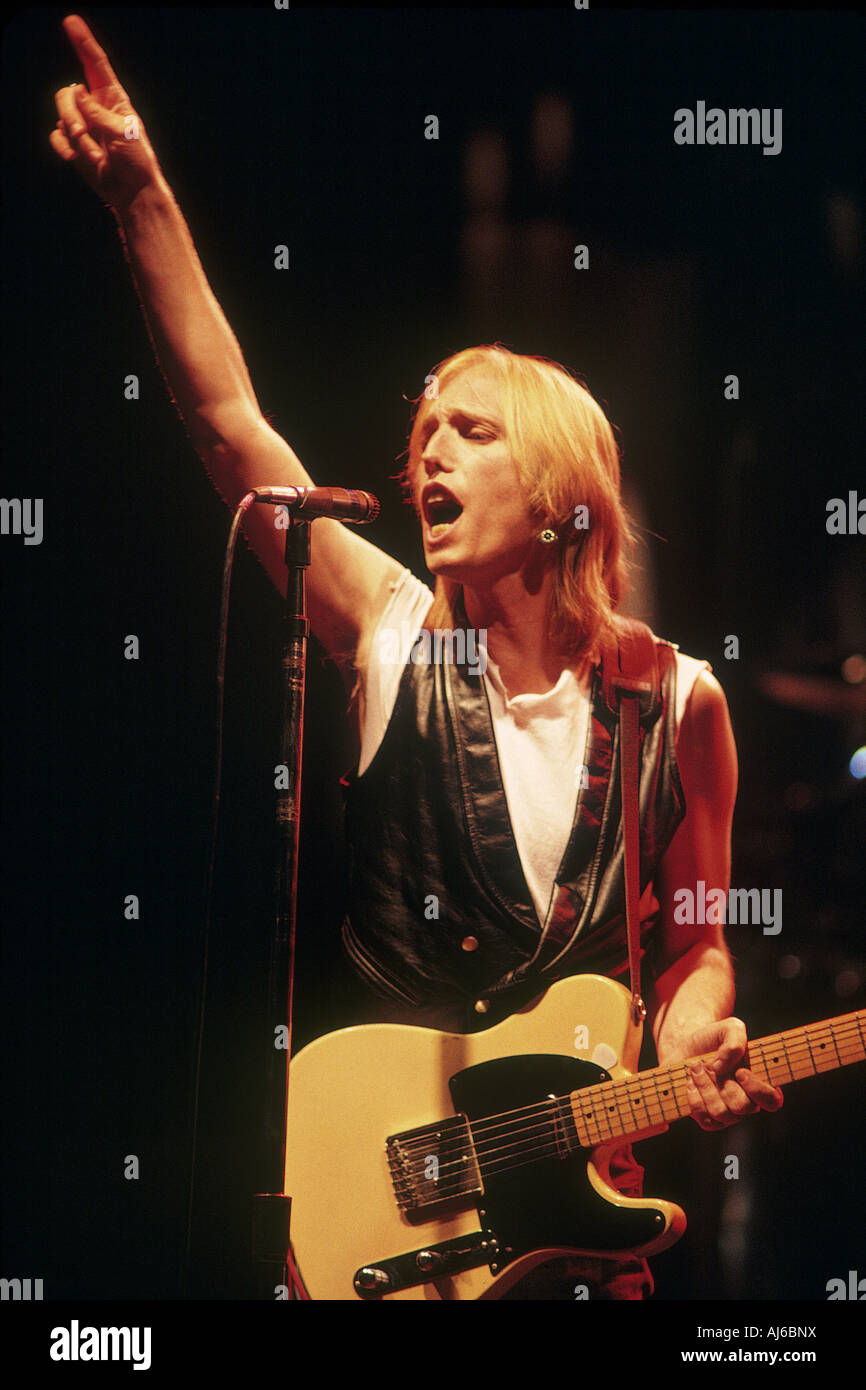 TOM PETTY - US musician about 1981 Stock Photo