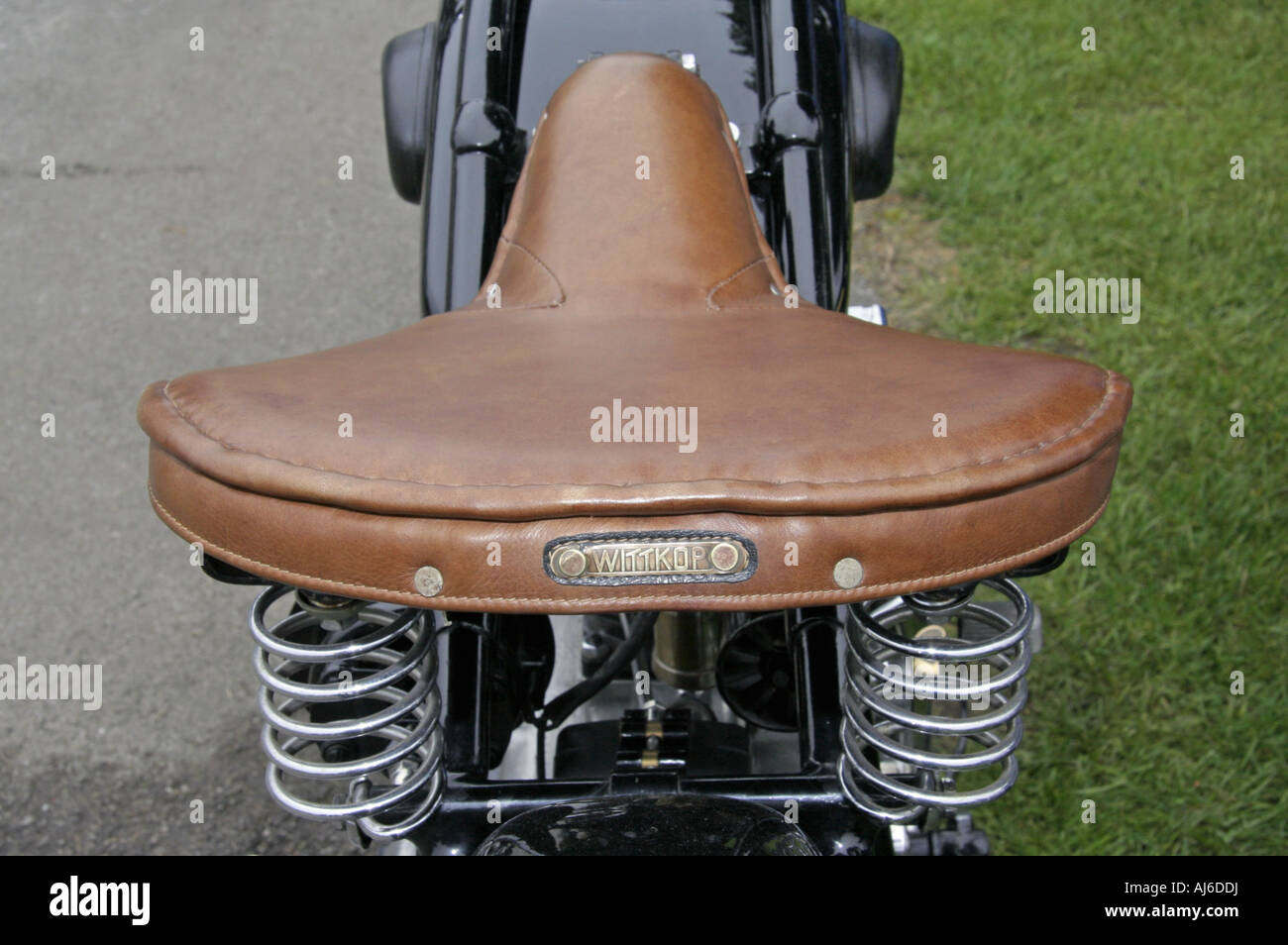 vintage motorcycle saddles