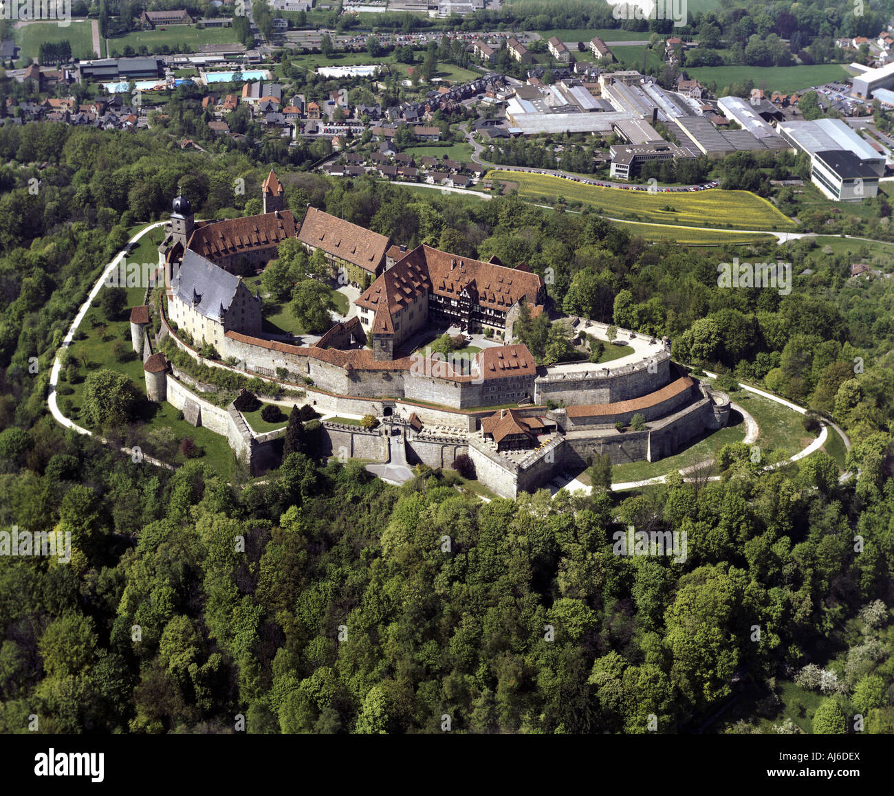 Fortress Coburg, Germany, Bavaria, Coburg Stock Photo - Alamy