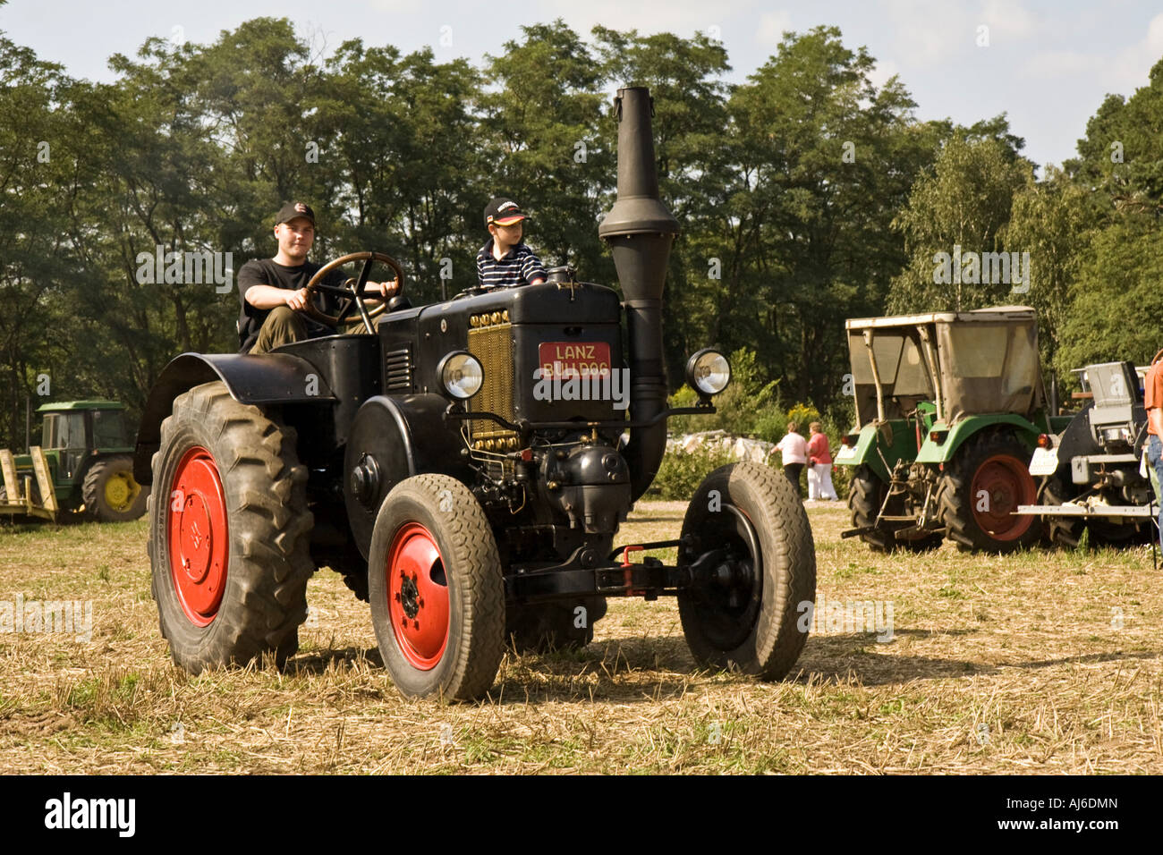 traktor, Germany, Bavaria Stock Photo