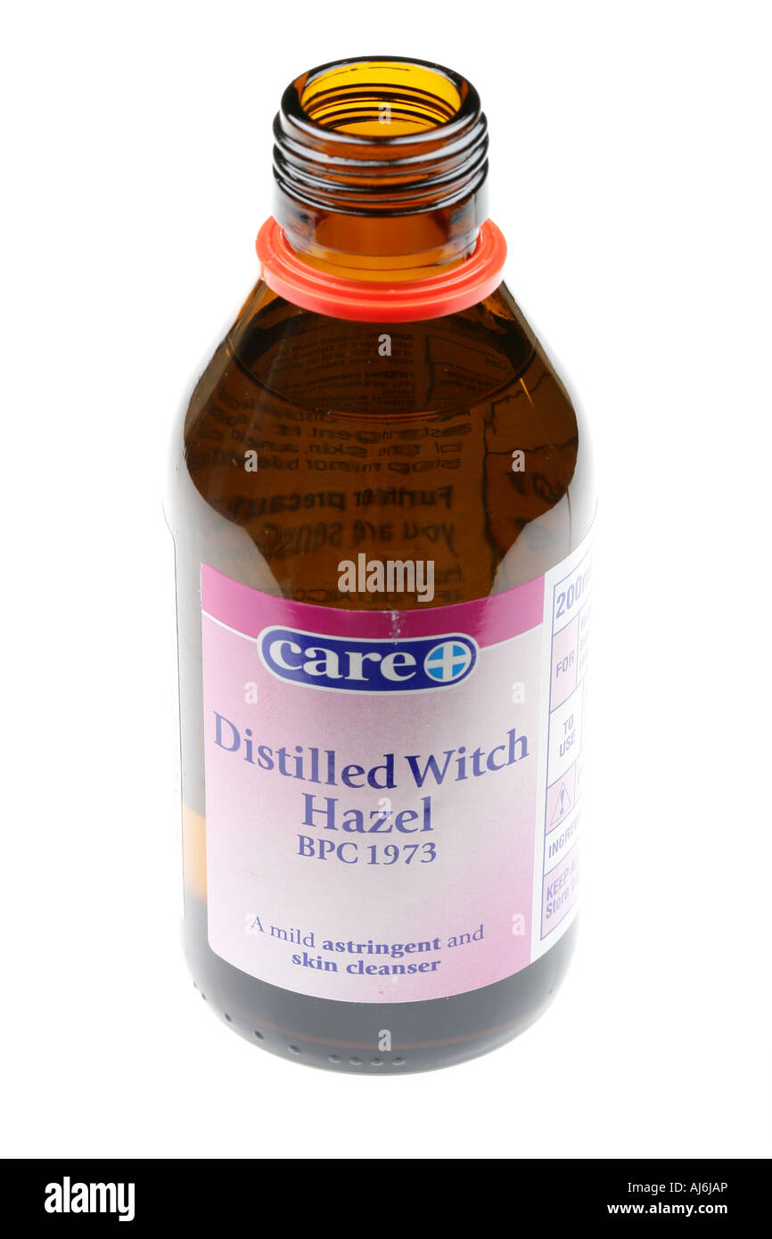 Distilled Witch Hazel Stock Photo Alamy